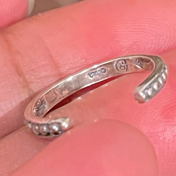 Silpada set of three sterling silver toe rings - Picture 9 of 9